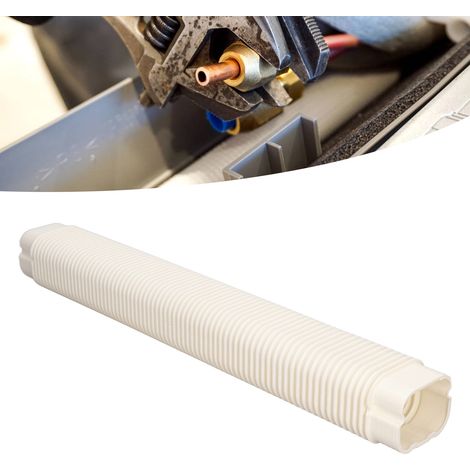 Tuyaux flexibles universels 405 pour unités intérieure et extérieure de climatisation, tuyaux en cuivre, rainures décoratives, kit de cache-tuyaux en PVC, accessoires pour tuyaux de climatisation (1/5)