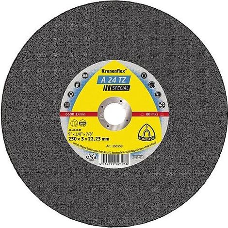 Disques à tronçonner KLINGSPOR A 24 TZ SPECIAL 230 x 3,0 x 22,23 mm