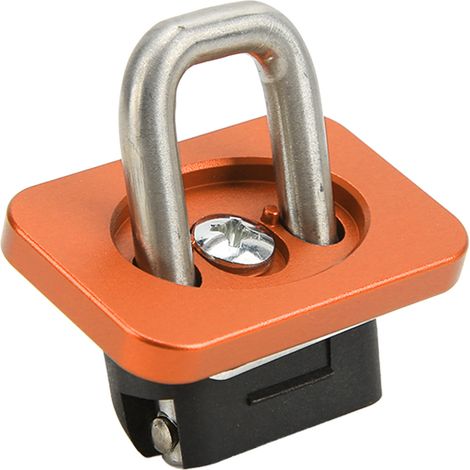 Lot de 6 anneaux/boucles d'ancrage pour câble de verrouillage de coffre, compatibles avec Chevrolet 2007-2021 (orange). (1/5)