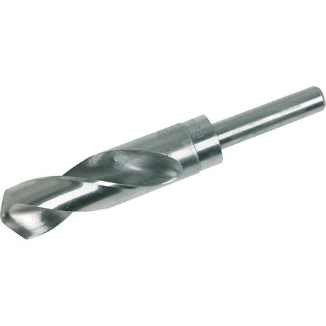 Punta elicoidale in acciaio con codolo ridotto trapano accessori metallo plastica Silverline-25 mm