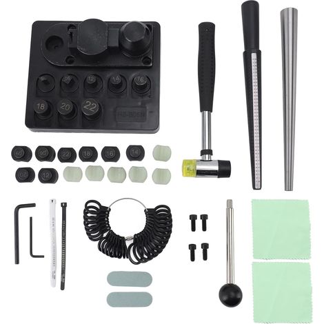 Ring Bending Kit with Nylon Dies & Steel Mandrel (1/5)