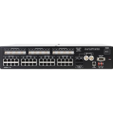 Centrale de gestion pour 24 entrées & 8 postes maîtres AX248C - Aiphone 110960 (1/2)