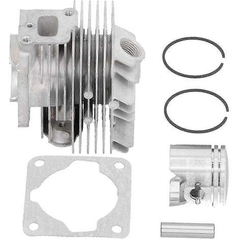 Juego de juntas y anillos de cilindro de pistón de 34 mm compatible con desbrozadoras TL26/CG260 1E34F