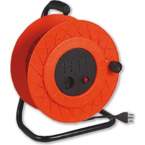 Avvolgicavo Civile Golia, Arancione/Nero, 320 mm x 50 m