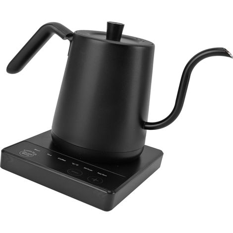 Bouilloire électrique à col de cygne avec 5 préréglages de contrôle de température, 1000W, 800ml, Pour café, thé, chaudière à eau chaude, prise ue, 220V (1/5)