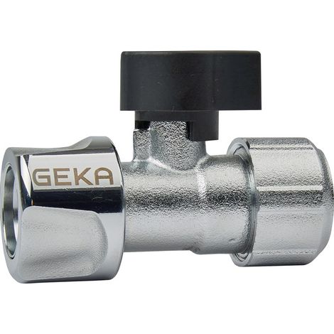 KARASTO Stecksystem Kugelhahn GEKA plus MS verchr.Schl.-Gr.13mm IG G 1/2 Zoll - 46.0851.8 (1/3)