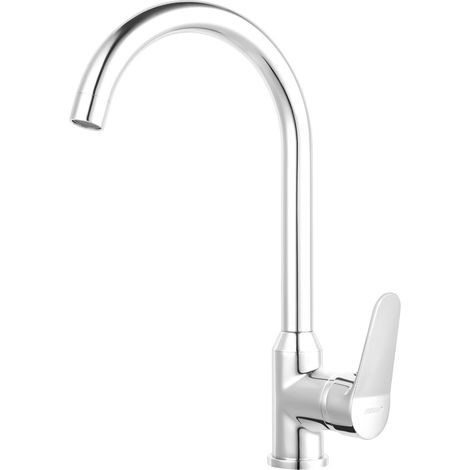 Rubinetto da lavabo alto Isso, cromato (1/5)