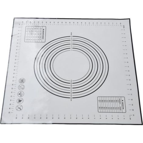 Silikon-Backmatte – QIILU – 60 x 60 cm – Silikonharz – Rutschfest – Leicht zu reinigen