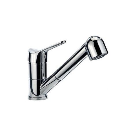 Foster 8449 500. Colore del prodotto: Cromo, Angolo di rotazione: 180°. Diametro base miscelatore: 5,5 cm, Diametro foro miscelatore: 3,5 cm - 8449500 (1/2)