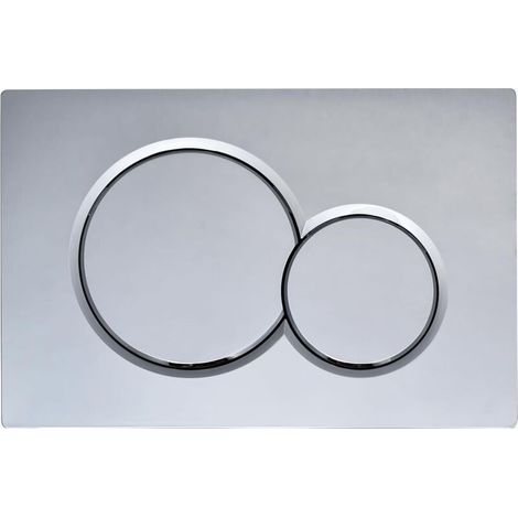 Plaque de commande WC compatible Geberit Sigma UP300 UP320 UP720 – Matériau ABS – Installation facile sans outils – Chasse d'eau double (1/4)