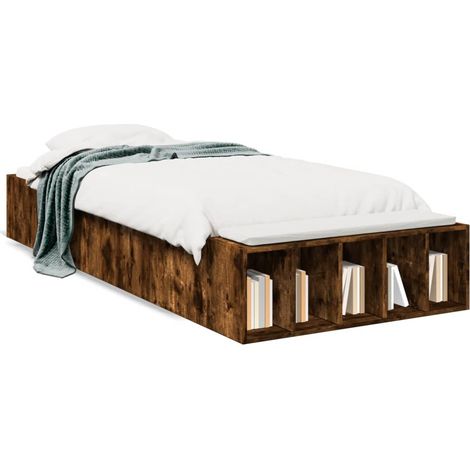 Maison Exclusive - Giroletto Rovere Fumo 90x200 cm in Legno Multistrato (1/5)