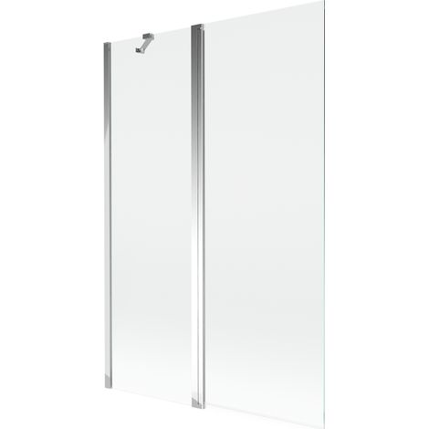 Mexen Mist paravento per doccia a 2 ante 120 x 150 cm, trasparente, cromo - 8A9-120-011-01-00 (1/5)
