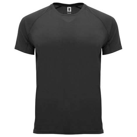 Camiseta técnica de manga ranglán con factor protección UV BAHRAIN ROLY 4 Negro