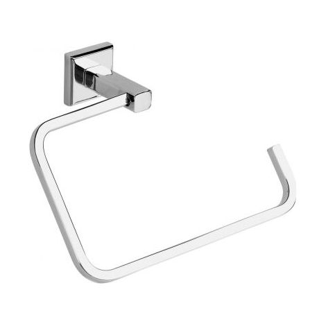 Portasalviette ad anello da muro in acciaio inox AISI 304 e Cromall 6970 Gedy serie COLORADO Cromato (1/5)