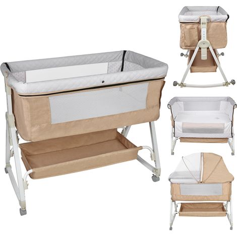 3 in 1 Babybett - Babybett für 0-36 Monate - Beige (1/5)