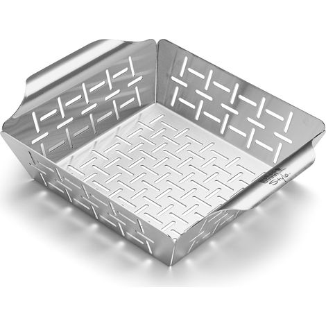 Weber Deluxe Gemüsekorb klein, Edelstahl (1/5)