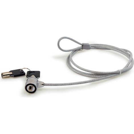 CABLE DE SEGURIDAD PARA PORTATIL EQUIP LIFE CON LLAVE 1.5M (1/4)