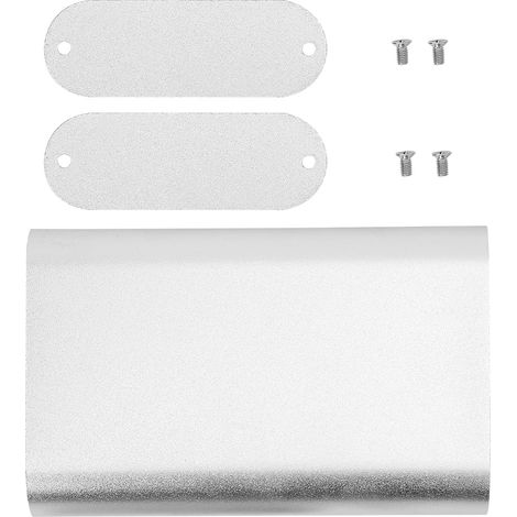 Boîtier ovale en alliage d'aluminium pour GPS (24 x 70 x 110 mm), boîtier profilé en aluminium pour autoradio, boîtier pour batterie externe (1/5)