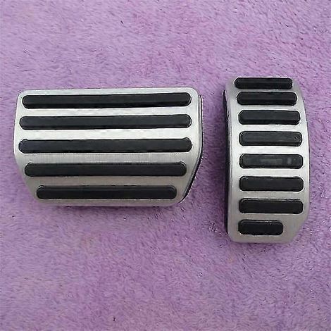 Accessoires auto en aluminium pour Volvo XC40, XC60, S60, S80L, S60L, V60, V70 et XC70 : repose-pieds d'accélérateur modifiés (2 pièces). (1/5)