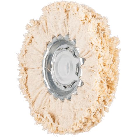 PFERD TOOLS Tuchring TR Sisal Ø 80x10mm Bohrung-Ø 10mm für grobe Vorpolitur mit Polierpaste 5 Stk