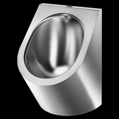 Delabie Urinal DELTA Anschl. von oben Abgang verti. Edst. 1.4301 sat (1/3)