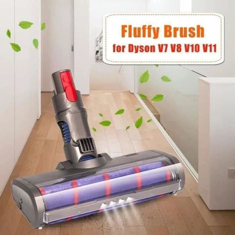 TEMPSA Tête de brosse LED Nettoyeur Aspirateur Pour Dyson V7 V8 V10 V11 (1/4)
