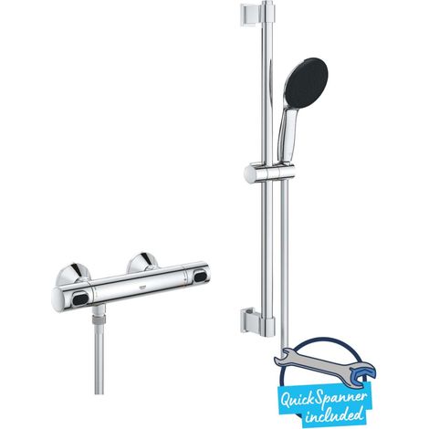 Grohe Precision Flow Miscelatore termostatico per doccia, 34800001