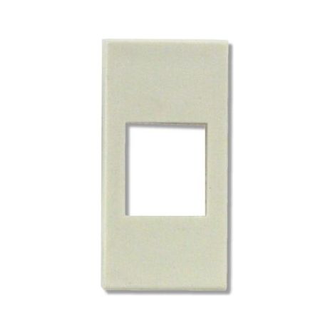 Cover Keystone per Frutti RJ45 Compatibile Legrand Vela Bianco