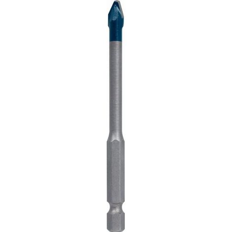 Bosch – Foret béton Hex-9 6x90mm – Pour céramique très résistante – Perçage sans lubrifiant ni refroidissement – Usage pro et semi-pro