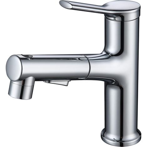 Robinet extractible, laiton, monocommande, eau chaude/froide (1/5)