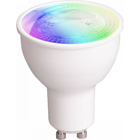 Yeelight GU10 Bombilla LED Inteligente (color) Wifi 4,5W 350 lúmenes Asistente Google Control de voz Alexa (Paquete de 4) (1/4)