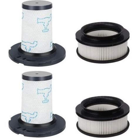Filtres pour 4 aspirateurs Rowenta X-Force Flex 11.60 12.60 14.60 15.60 RH98xx (filtre de remplacement après le moteur ZR009008 et filtre en mousse séparateur ZR009007) (1/4)