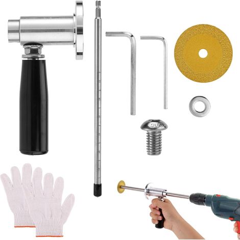 Coupe-Tube Intérieur pour Tuyaux en PVC, Ensemble d'Outils de Coupe de Tuyaux Plastique en Acier Inoxydable avec Jauge Profondeur Réglable pour Tuyau PVC 3,81-20,32cm (1/5)