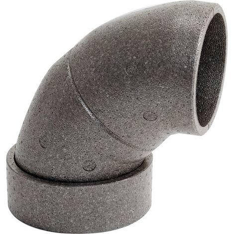 Vaillant Coude EPP Diam. 210/180 mm 90 Gr. avec manchon de raccordement intégré, 0020210949