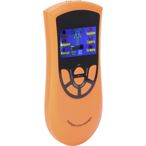 Appareil de thérapie numérique avec écran LCD, diffusion vocale, mode soulagement de la douleur et appareil de massage réglable pour le cou et les épaules (1/5)