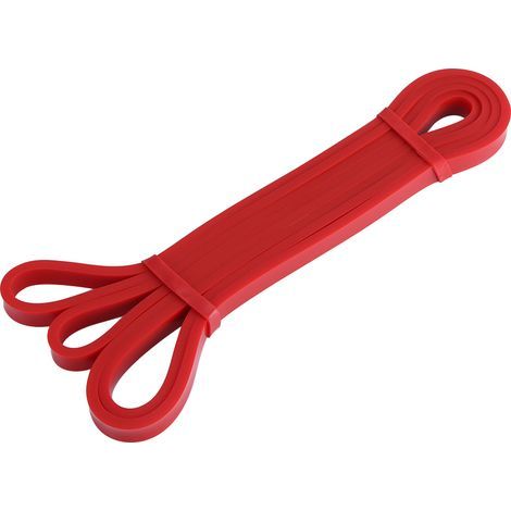 Fasce elastiche in lattice, elastici, anello per esercizi di yoga (rosso) (1/5)
