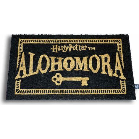 Zerbino Harry Potter Alohomora 40x60 cm Marrone e Nero Peraga Christmas