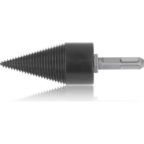 Holzspaltkegel aus Kohlenstoffstahl, 42 mm/1,7 Zoll Holzbohrer, Holzspalter mit 3 abnehmbaren Stangen (1/5)