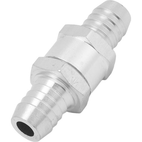 Clapet Anti-Retour Unidirectionnel en Alliage d'Aluminium Universel pour Carburant Essence Gasoil Diesel Eau 14mm (1/5)