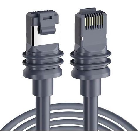 Câble de Rallonge Starlink Gen 3/Mini Étanche RJ45 Cuivre 26AWG 15m Plug-and-Play pour Connexion Internet Stable Haute Vitesse (1/4)