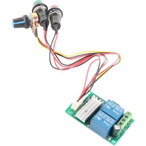 Motordrehzahlregler PWM-Regler Schaltersteuermodul CW CCW Drehung DC6V 12V 24V (1/5)