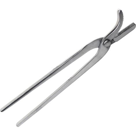 Edelstahl-Nagelspanner mit polierter Oberfläche
