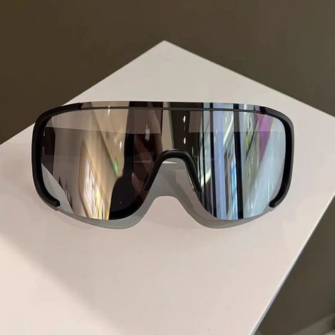 Lunettes de cyclisme coupe-vent et anti-poussière – Monture large, design surdimensionné, protection UV (1/4)