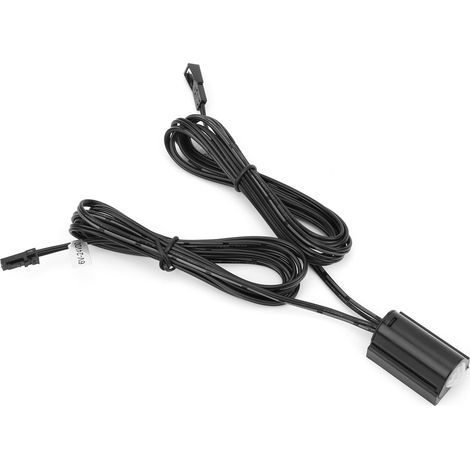 Capteur infrarouge, boîtier noir, commande automatique d'éclairage pour lampe de couloir/escalier TDL-2031 (1/5)