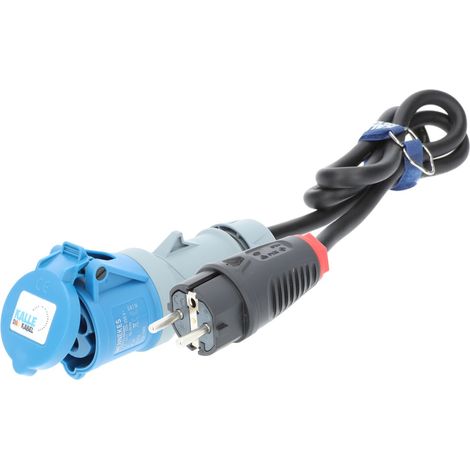Kalle Adapterkabel Schuko 1,5mm² auf CEE 230V IP44 1,5 Meter