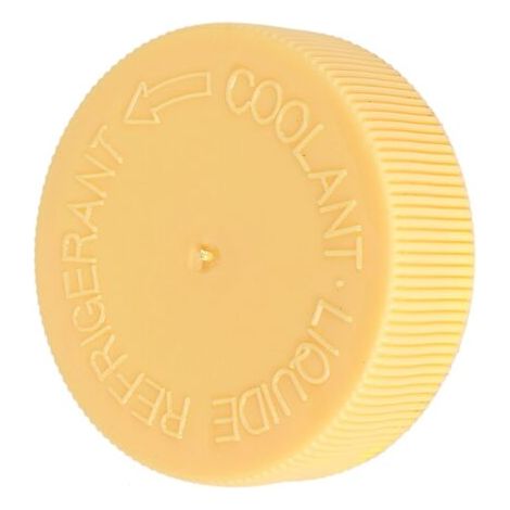 Capuchon de Réservoir de Trop-plein de Liquide de Refroidissement de Voiture,Bouchon de Réservoir de Refroidissement(Jaune) pour 21712-50M01 (1/5)