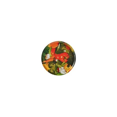 Tapas para tarros de 66 mm - 10 uds - Frutas/Verduras