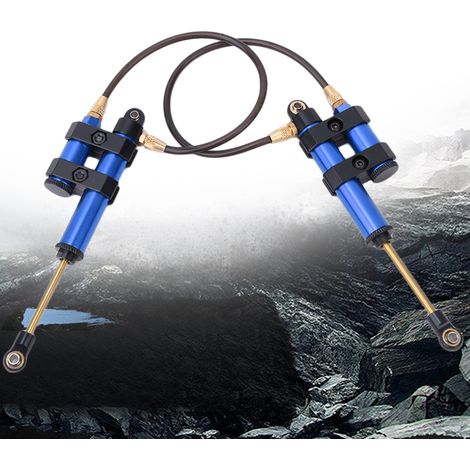 Lot de 2 amortisseurs métalliques avec ressorts pour voitures RC SCX10, D90 et TRX4 à l'échelle 1/10. (1/4)