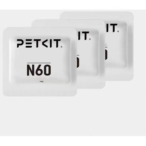 3 Paquets N60 Désodorisant pour Purobot Ultra et Purobot Max Pro Autonettoyant Bac à Litière, Haute Sécurité (1/4)
