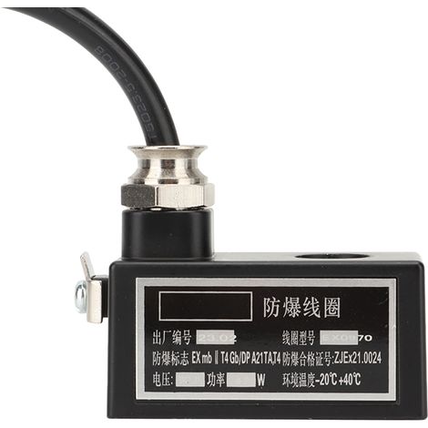 Bobine d'électrovanne antidéflagrante à haute conductivité CT4 pour 4V310 4V210 DC24V 4,8W (1/5)